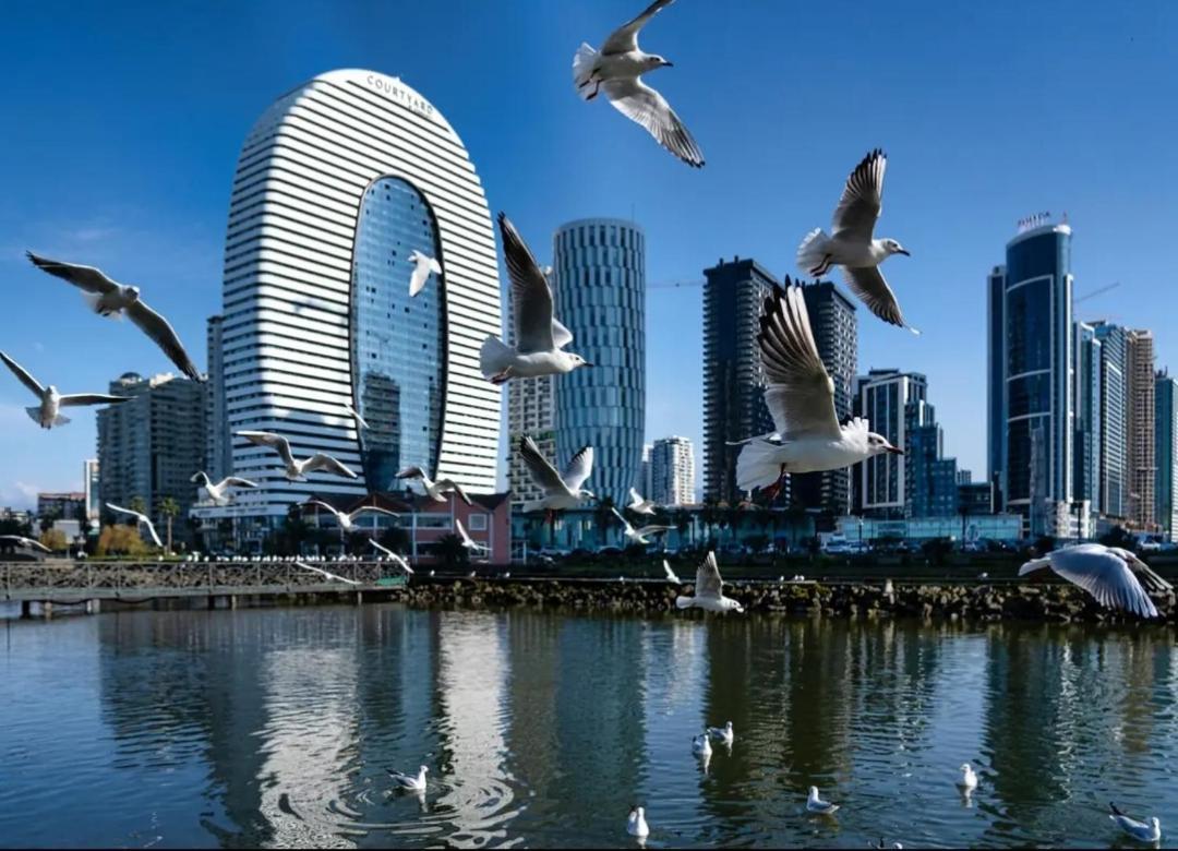 Alliance Palace Sea View Apartment 巴统 外观 照片